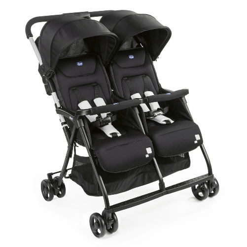 Chicco Ohlala Twin Passeggino gemellare 2 seduta(e) Nero